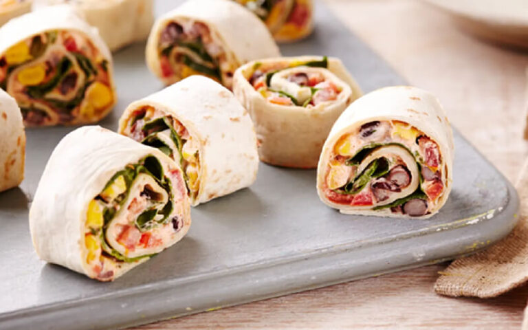 Vegan Mexican Tortilla Rolls