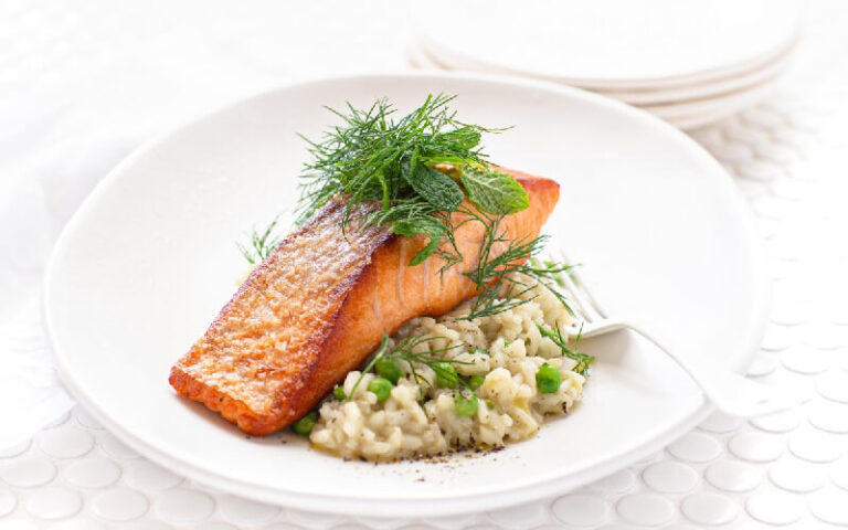 Salmon Risotto